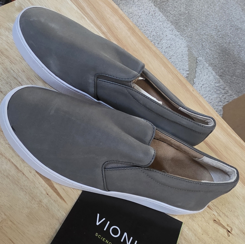 Vionic Gray Slip-On Sneakers